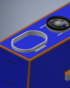 Heat exchanger Earny type 20,000 right& piping on top